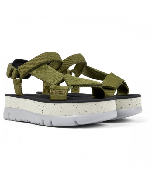 Camper - Oruga Up K200851-020 Green Technical Fabric Camper - Oruga Up K200851-020 Green Technical Fabric