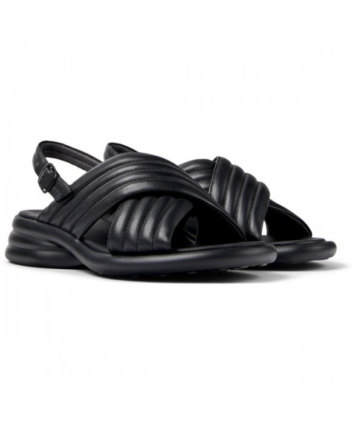 Camper - Spiro K201494-009 Black Leather Camper - Spiro K201494-009 Black Leather