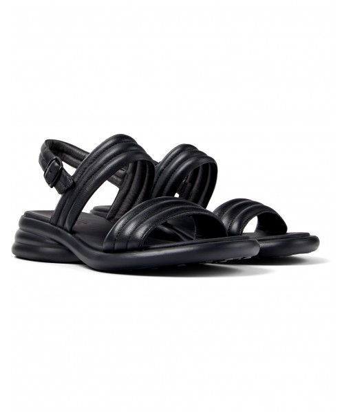 Camper - Spiro K201599-001 Black Leather Camper - Spiro K201599-001 Black Leather