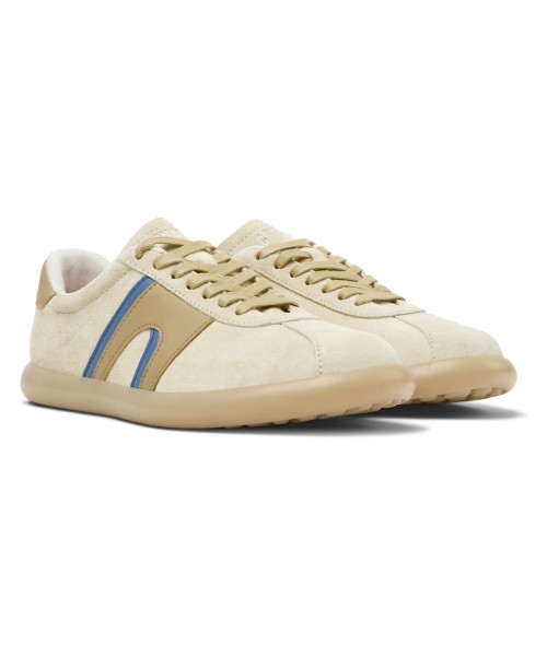 Camper - Pelotas Soller K201608-010 White Nubuck/Leather Camper - Pelotas Soller K201608-010 White Nubuck/Leather