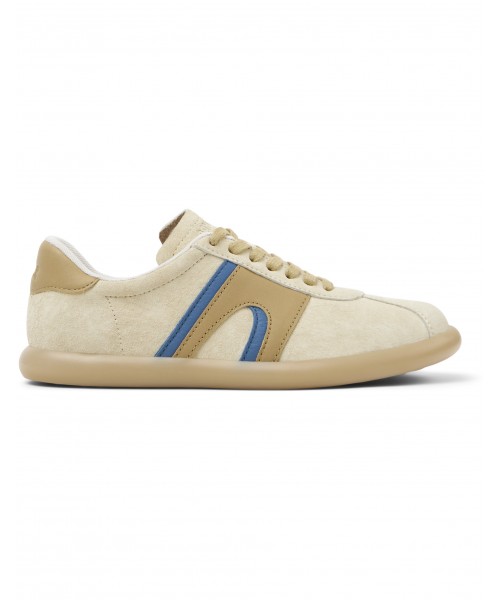 Camper - Pelotas Soller K201608-010 White Nubuck/Leather Camper - Pelotas Soller K201608-010 White Nubuck/Leather