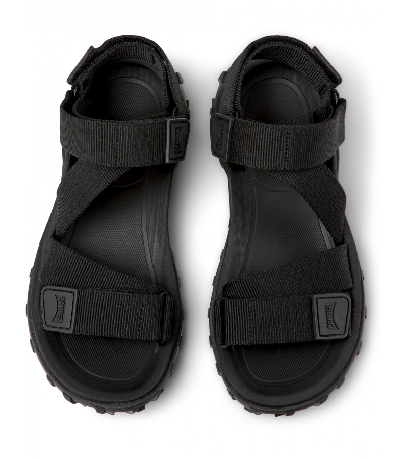 Camper - Drift Trail Sandal K201780-001 Black Textile