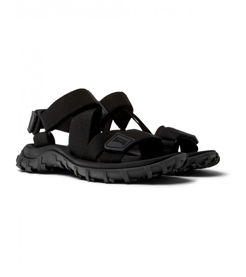 Camper - Drift Trail Sandal K201780-001 Black Textile