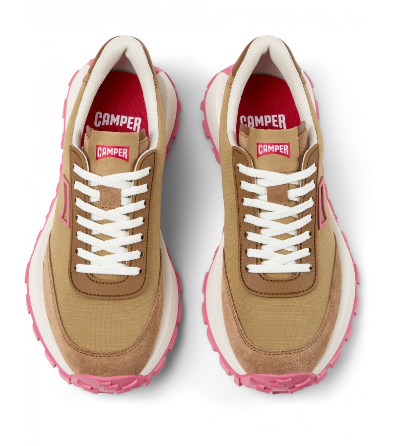 Camper - Drift Trail K201462-056 Brown Textile/Nubuck