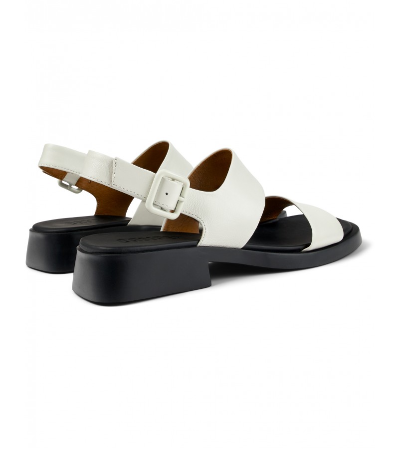 Camper - Dana K201486-007 White Leather Camper - Dana K201486-007 White Leather