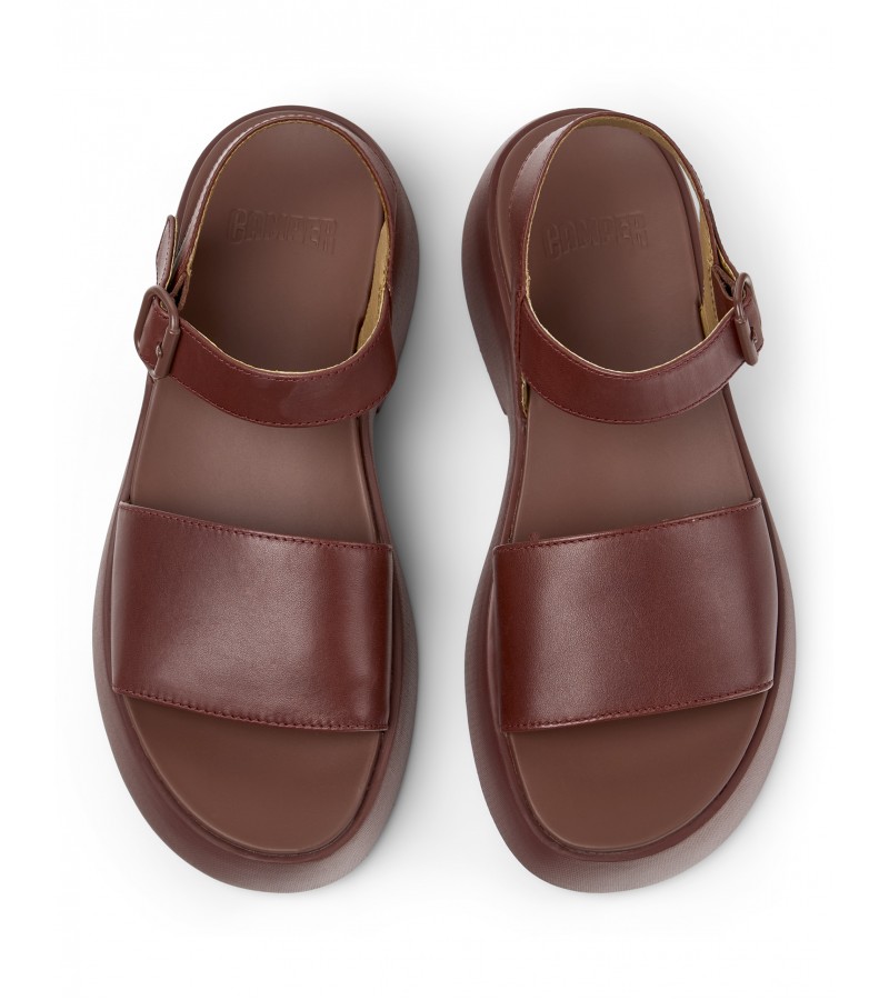 Camper - Tasha K201659-012 Burgundy Leather