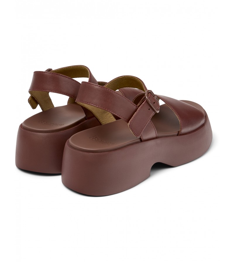 Camper - Tasha K201659-012 Burgundy Leather