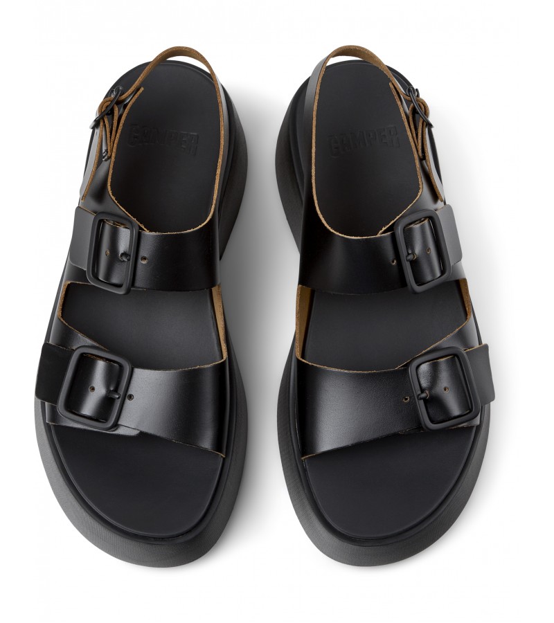 Camper - Tasha K201712-001 Black Leather