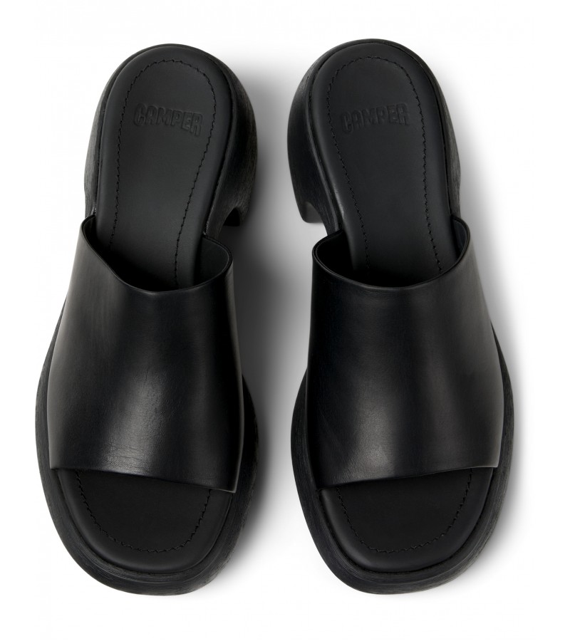 Camper - Thelma Sandal K201722-001 Black Leather Camper - Thelma Sandal K201722-001 Black Leather
