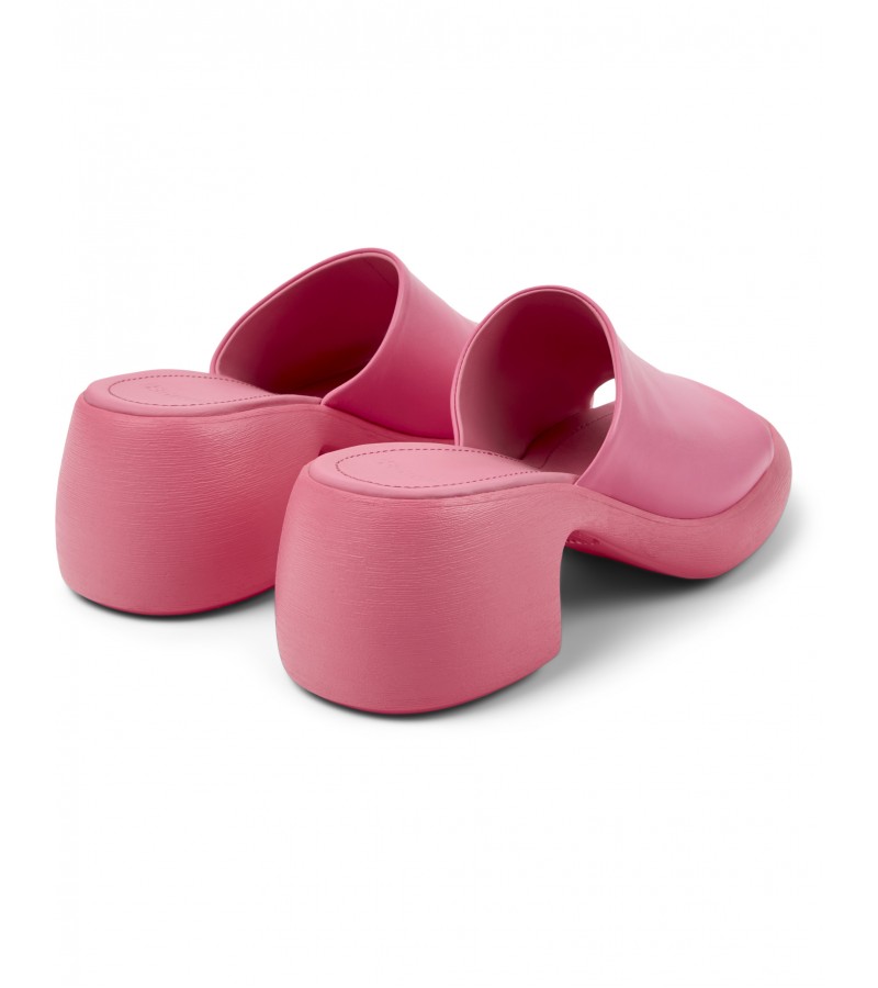 Camper - Thelma Sandal K201722-006 Pink Leather Camper - Thelma Sandal K201722-006 Pink Leather