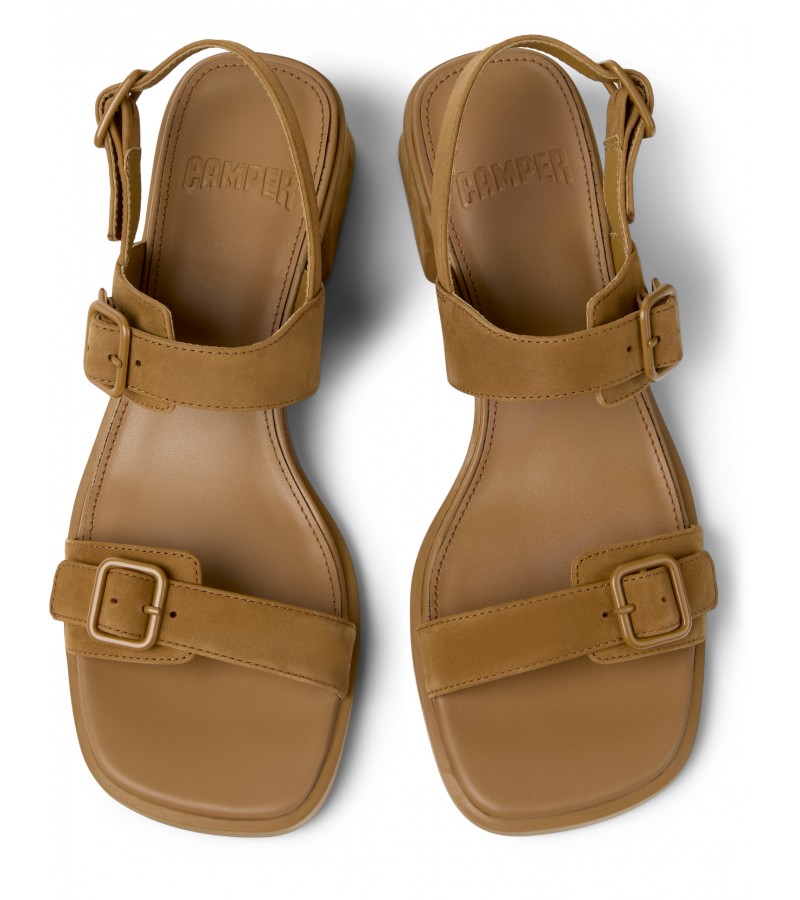 Camper - Kora Sandal K201739-005 Brown Nubuck
