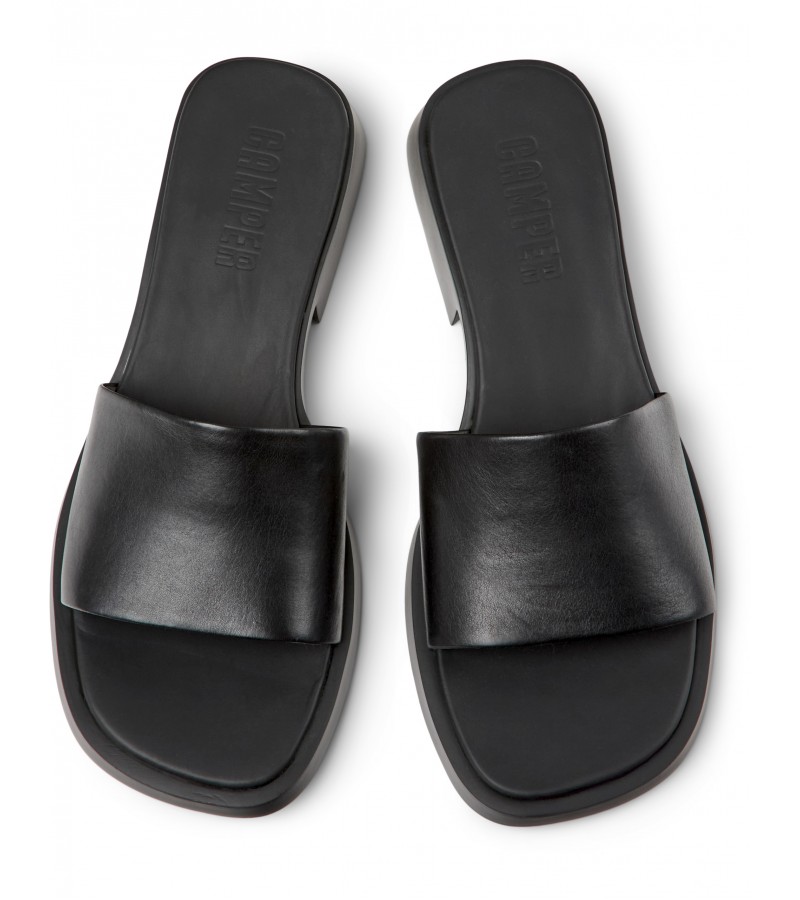 Camper - Dana K201740-001 Black Leather Camper - Dana K201740-001 Black Leather