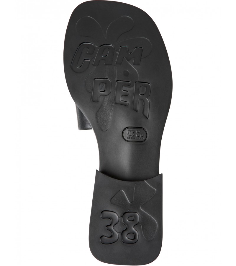 Camper - Dana K201740-001 Black Leather Camper - Dana K201740-001 Black Leather