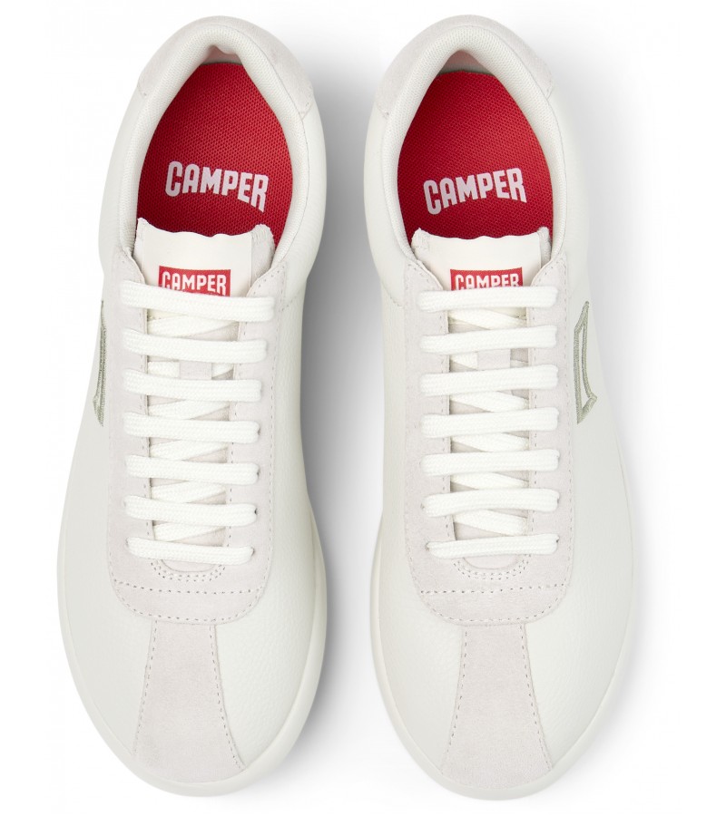 Camper - Pelotas Xlite K201759-006 White Leather/Nubuck