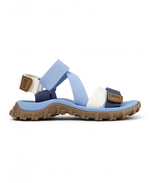 Camper - Drift Trail Sandal K201780-011 Blue/White Textile Camper - Drift Trail Sandal K201780-011 Blue/White Textile