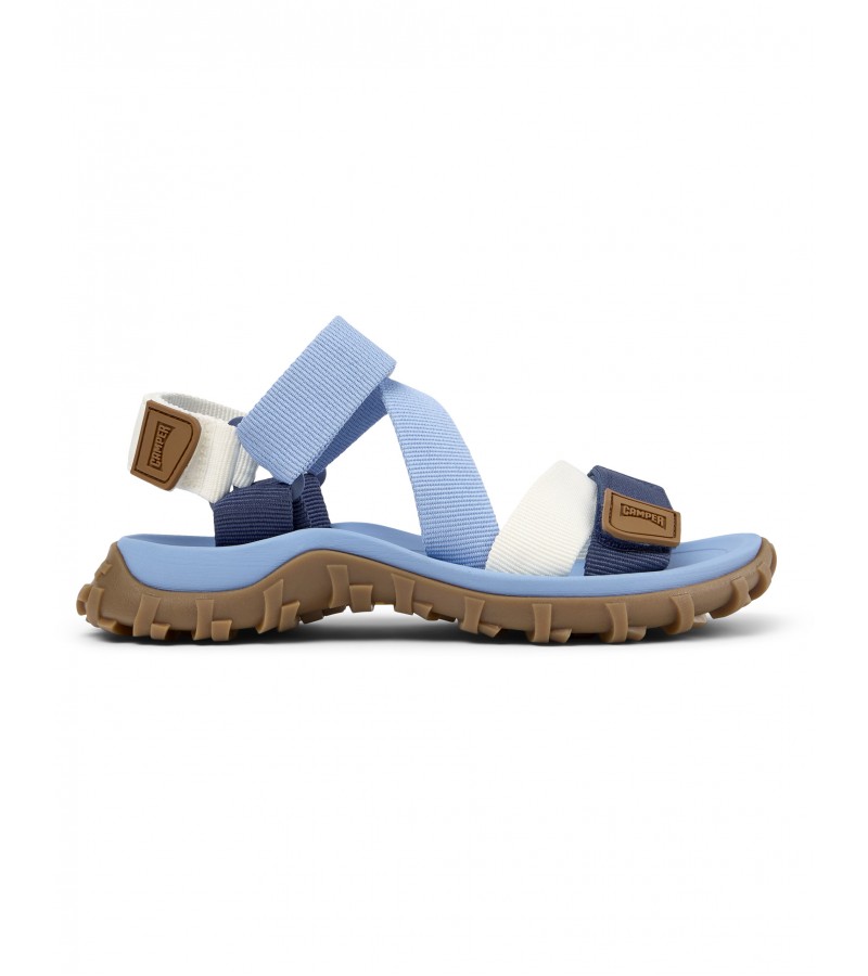 Camper - Drift Trail Sandal K201780-011 Blue/White Textile Camper - Drift Trail Sandal K201780-011 Blue/White Textile