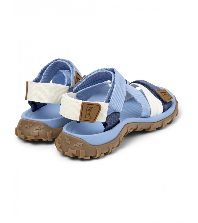 Camper - Drift Trail Sandal K201780-011 Blue/White Textile Camper - Drift Trail Sandal K201780-011 Blue/White Textile