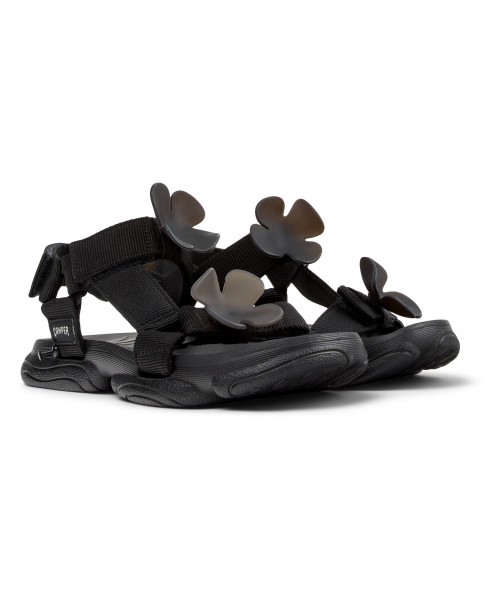 Camper - Karst Sandal K201794-010 Black Textile