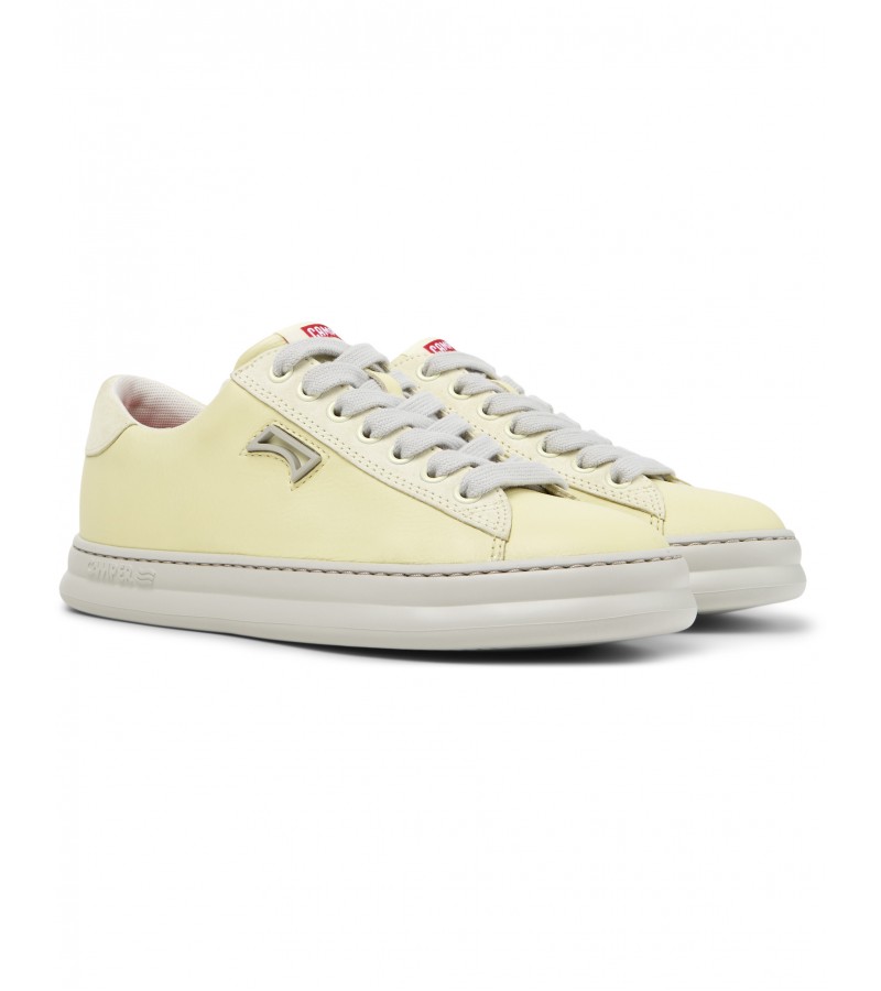 Camper - Runner Four K201855-011 Yellow Leather/Nubuck