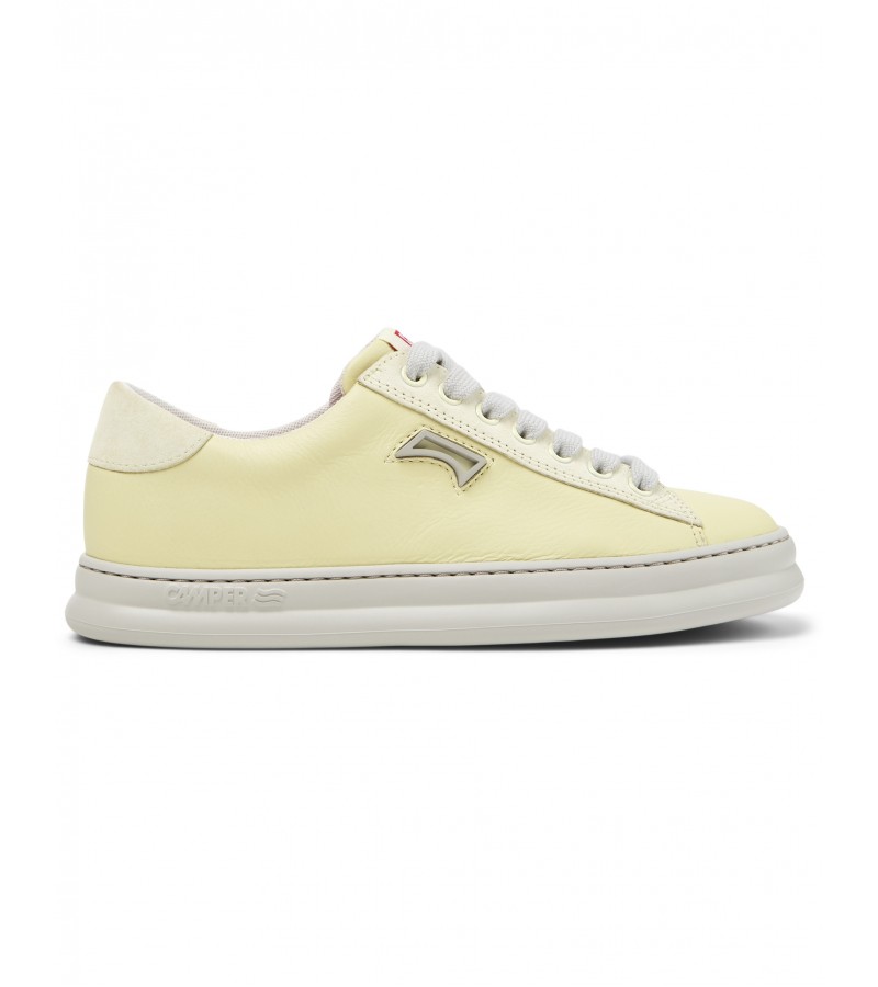 Camper - Runner Four K201855-011 Yellow Leather/Nubuck