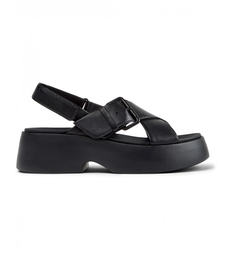 Camper - Tasha K201860-001 Black Leather