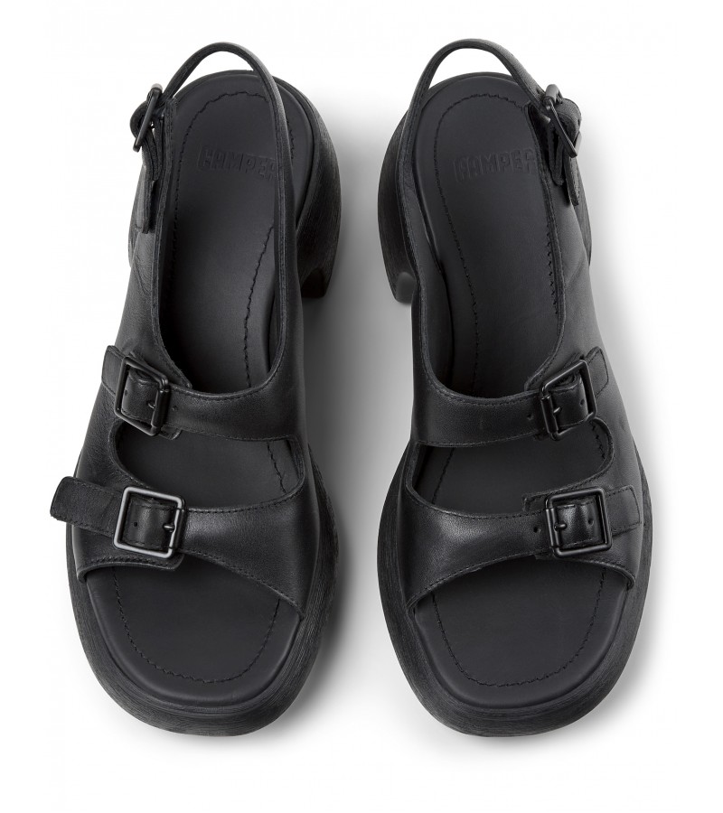 Camper - Thelma Sandal K201874-001 Black Leather