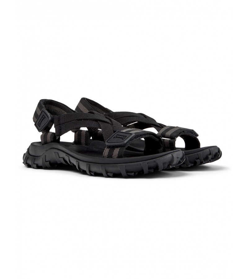 Camper - Drift Trail Sandal K201879-001 Black/Grey Textile