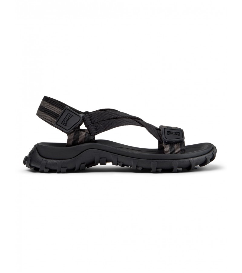 Camper - Drift Trail Sandal K201879-001 Black/Grey Textile
