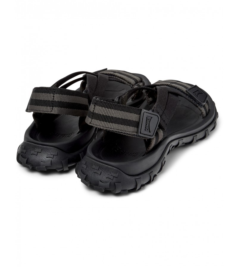 Camper - Drift Trail Sandal K201879-001 Black/Grey Textile