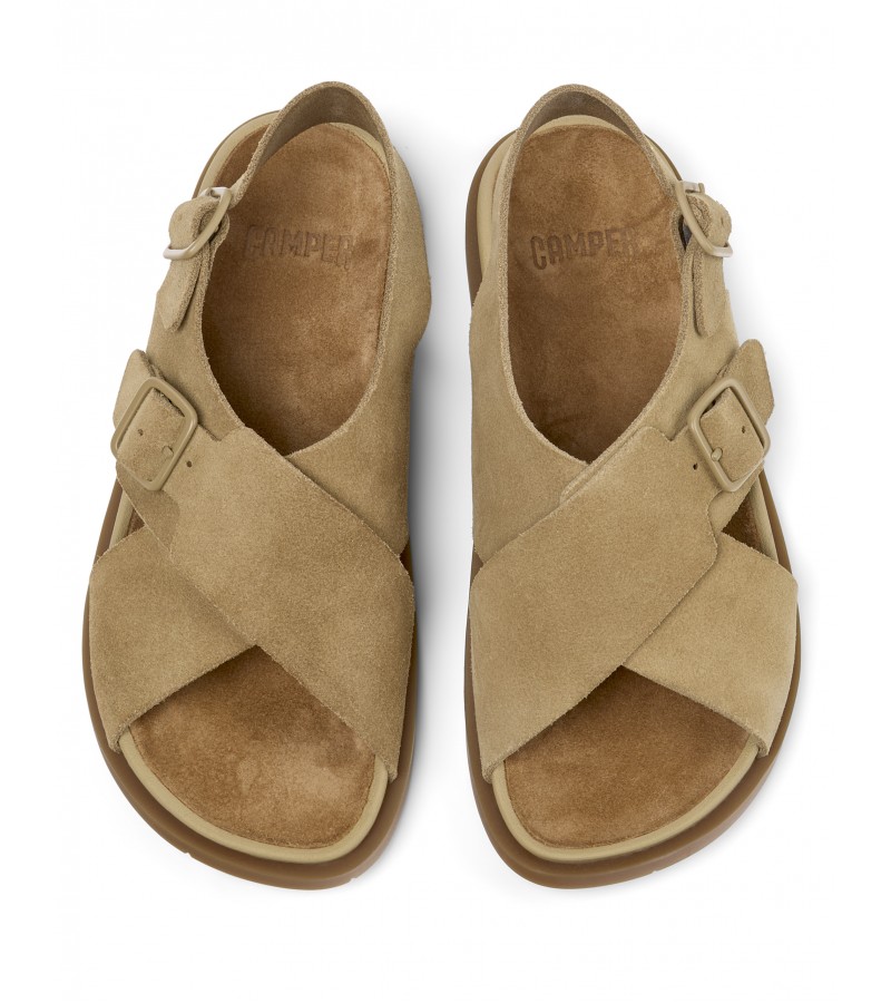 Camper - Lluc Sandal K201880-002 Brown Nubuck