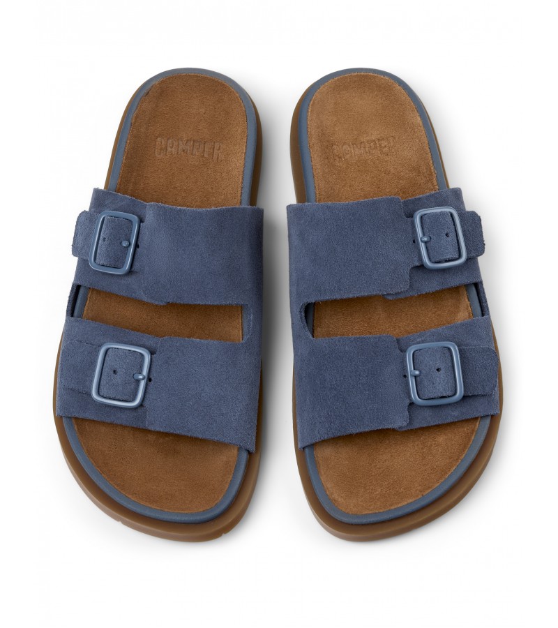 Camper - Lluc Sandal K201881-004 Blue Nubuck