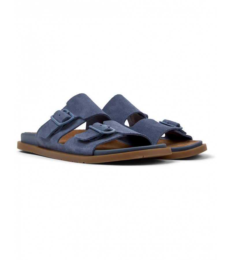 Camper - Lluc Sandal K201881-004 Blue Nubuck