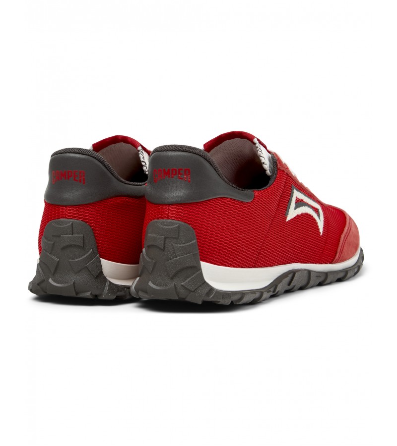 Camper - Drift Walk K201886-004 Red Textile/Nubuck