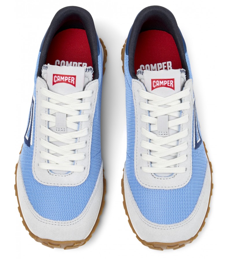 Camper - Drift Walk K201886-008 Blue Textile/Nubuck