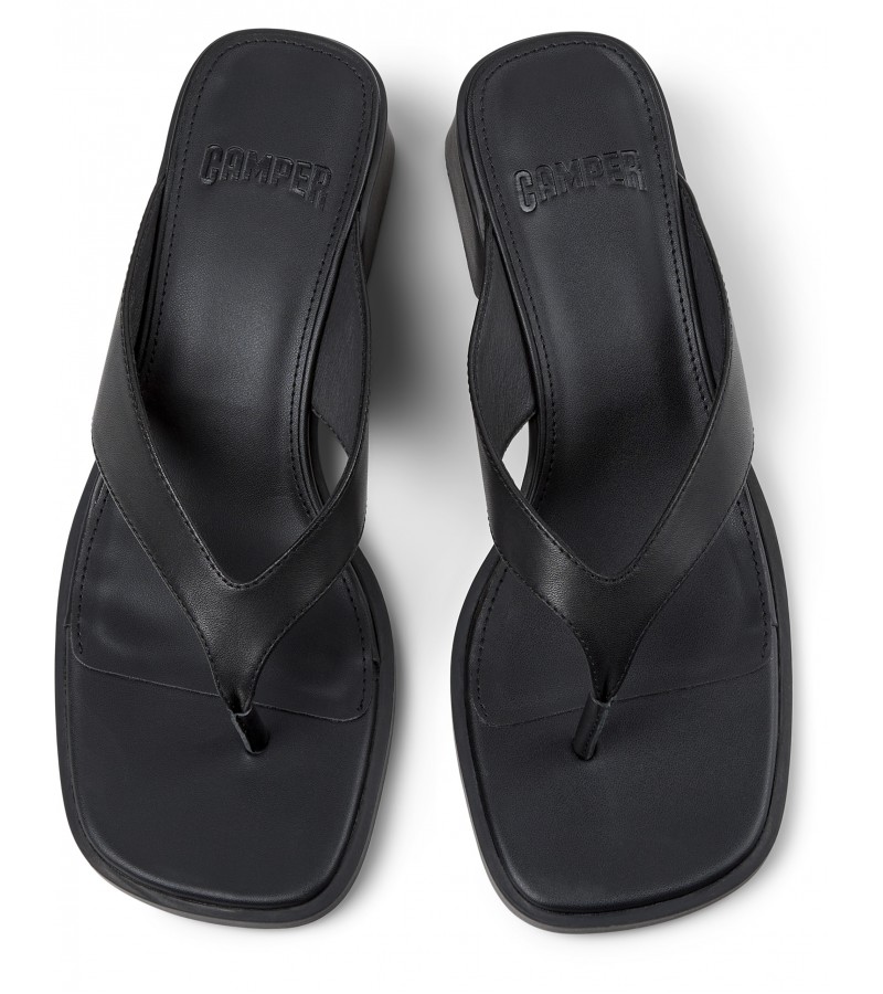 Camper - Kora Sandal K201912-001 Black Leather