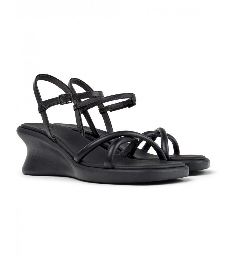 Camper - Louise Sandal K201916-001 Black Leather