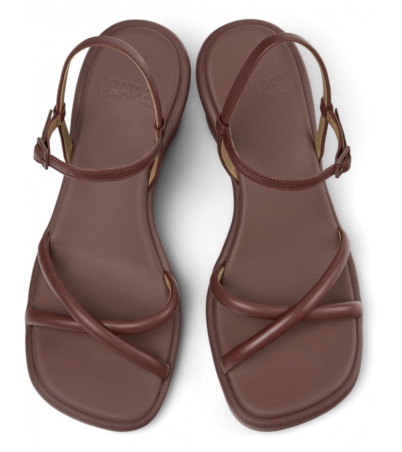 Camper - Louise Sandal K201916-002 Burgundy Leather