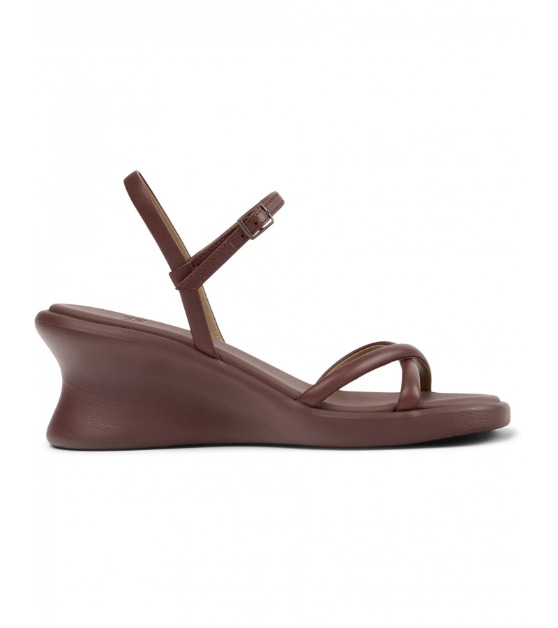 Camper - Louise Sandal K201916-002 Burgundy Leather
