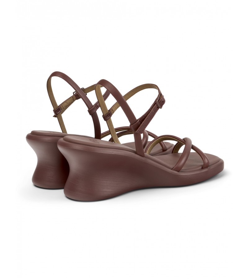 Camper - Louise Sandal K201916-002 Burgundy Leather