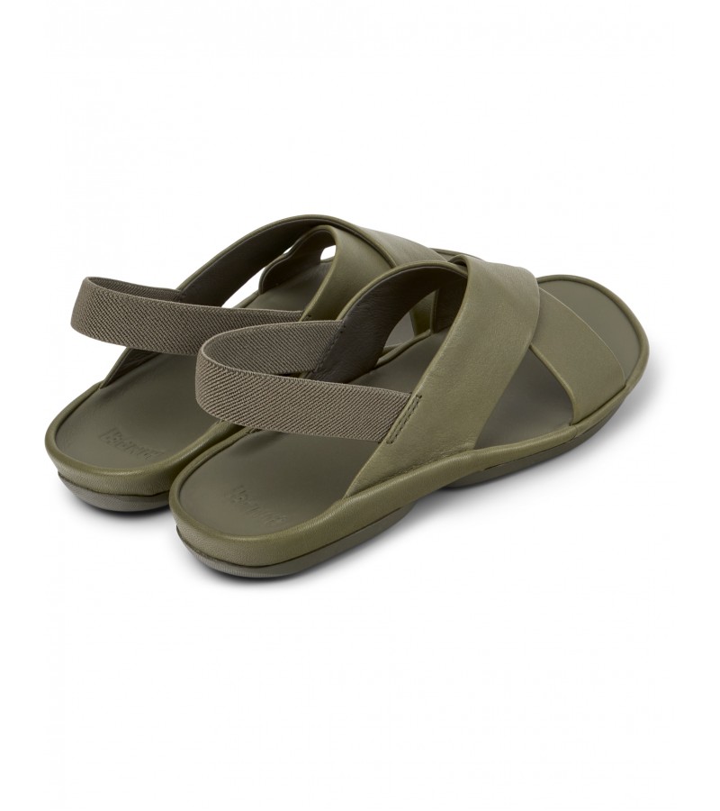 Camper - Right Isla K201926-004 Green Leather