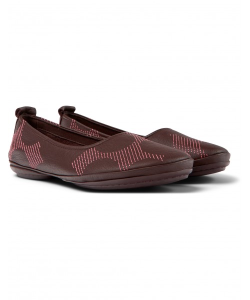 Camper - Right Nina Tws K201513-004 Multicolour Leather Camper - Right Nina Tws K201513-004 Multicolour Leather