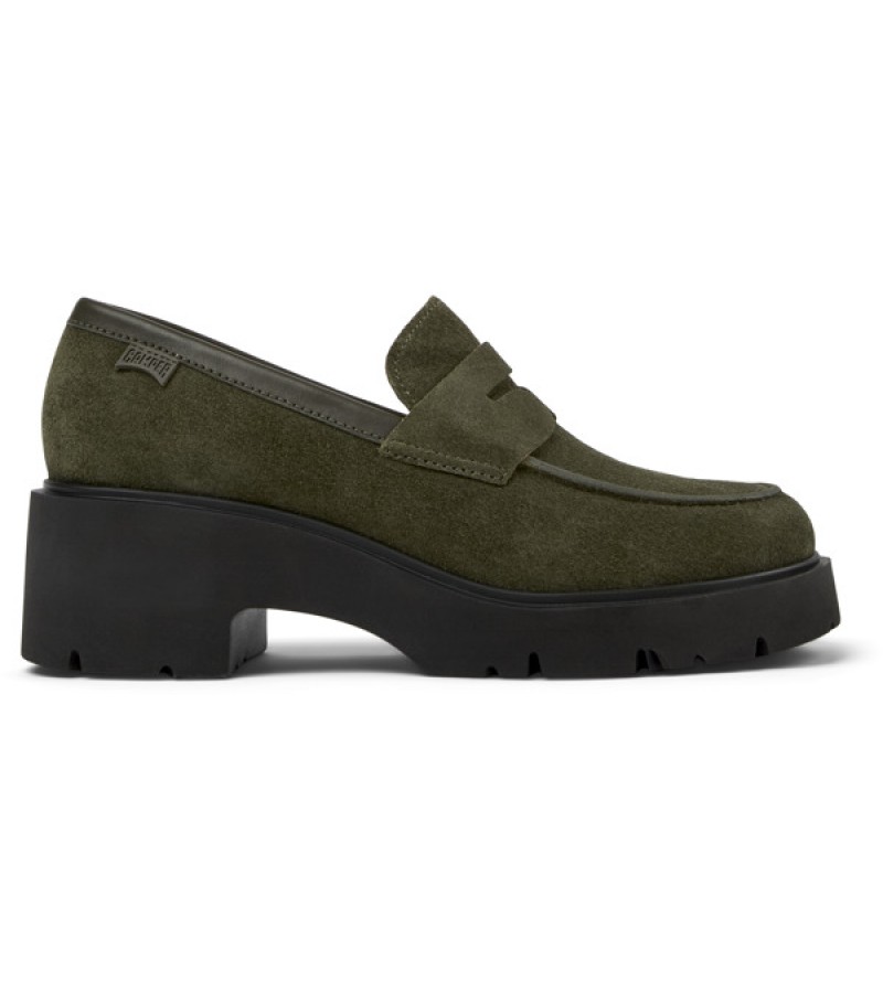 Camper - Milah K201425-021 Green Nubuck