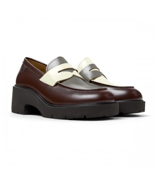Camper - Milah Tws K201425-025 Multicolor Leather Camper - Milah Tws K201425-025 Multicolor Leather
