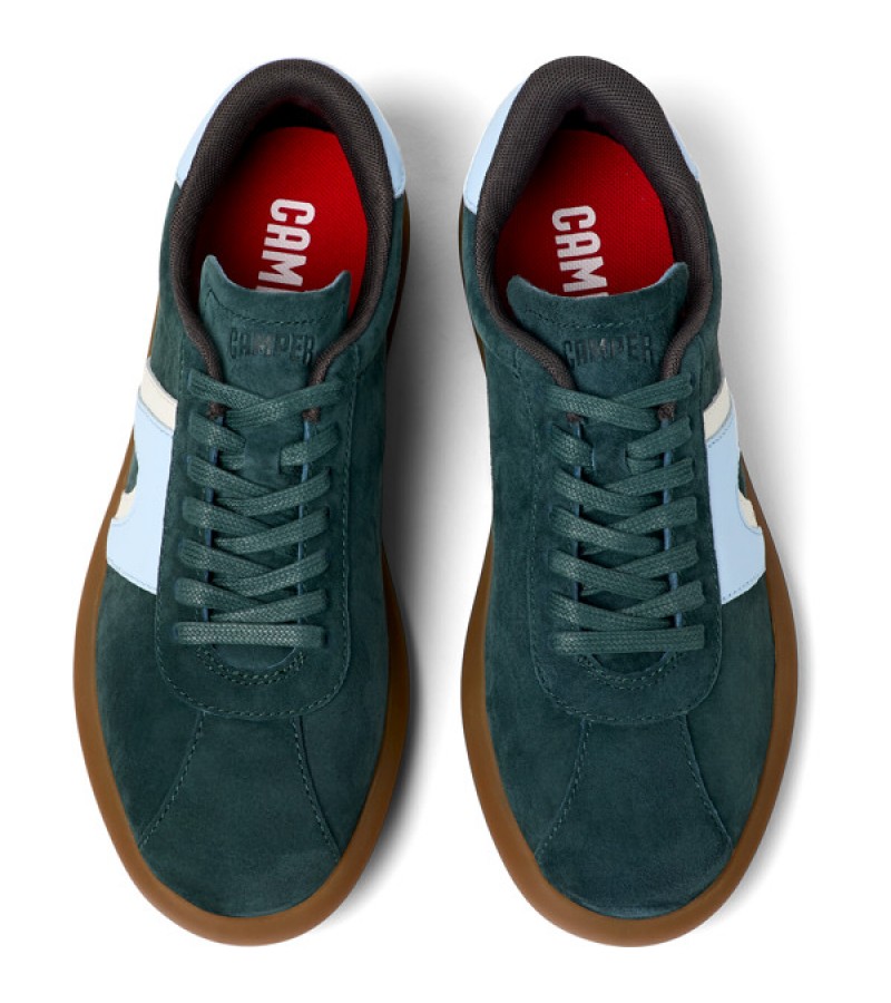 Camper - Pelotas Soller K201608-005 Green Leather/Nubuck