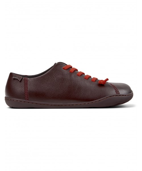 Camper - Peu Cami K200514-064 Burgundy Leather Camper - Peu Cami K200514-064 Burgundy Leather