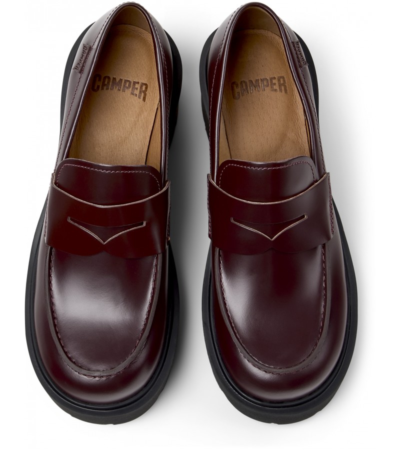 Camper - Milah K201425-030 Burgundy Leather