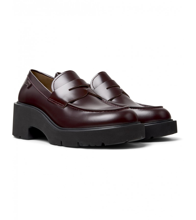 Camper - Milah K201425-030 Burgundy Leather