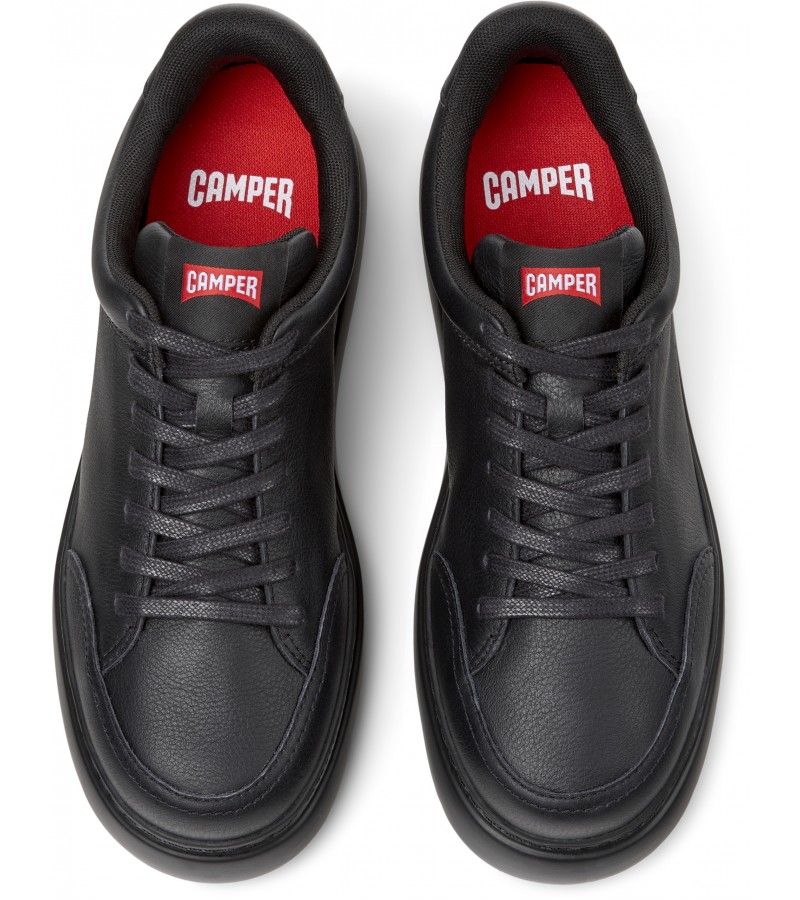 Camper - Runner K21 K201438-015 Black Leather Camper - Runner K21 K201438-015 Black Leather