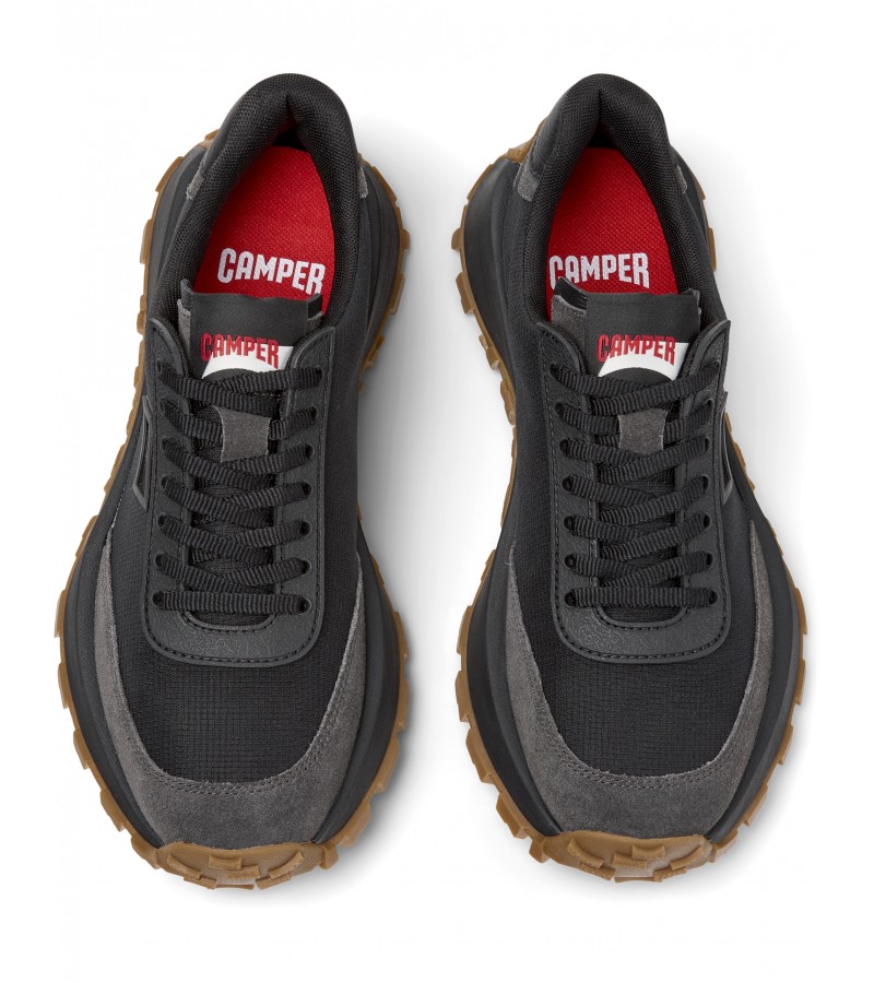 Camper - Drift Trail K201462-022 Black Textile/Nubuck