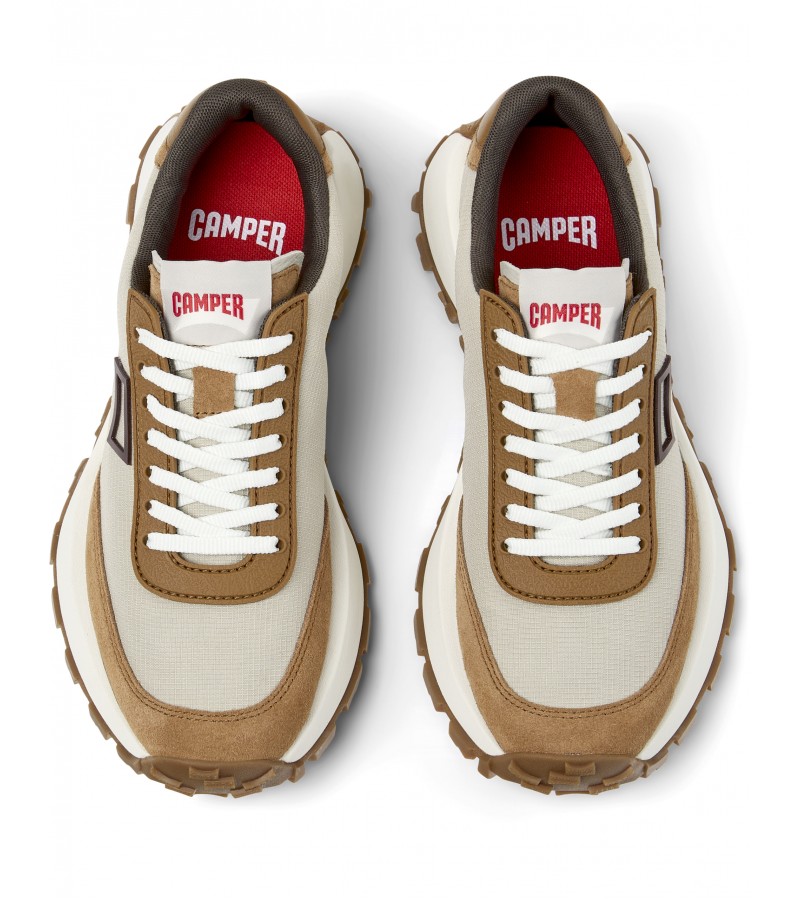 Camper - Drift Trail K201462-050 Grey Textile/Nubuck